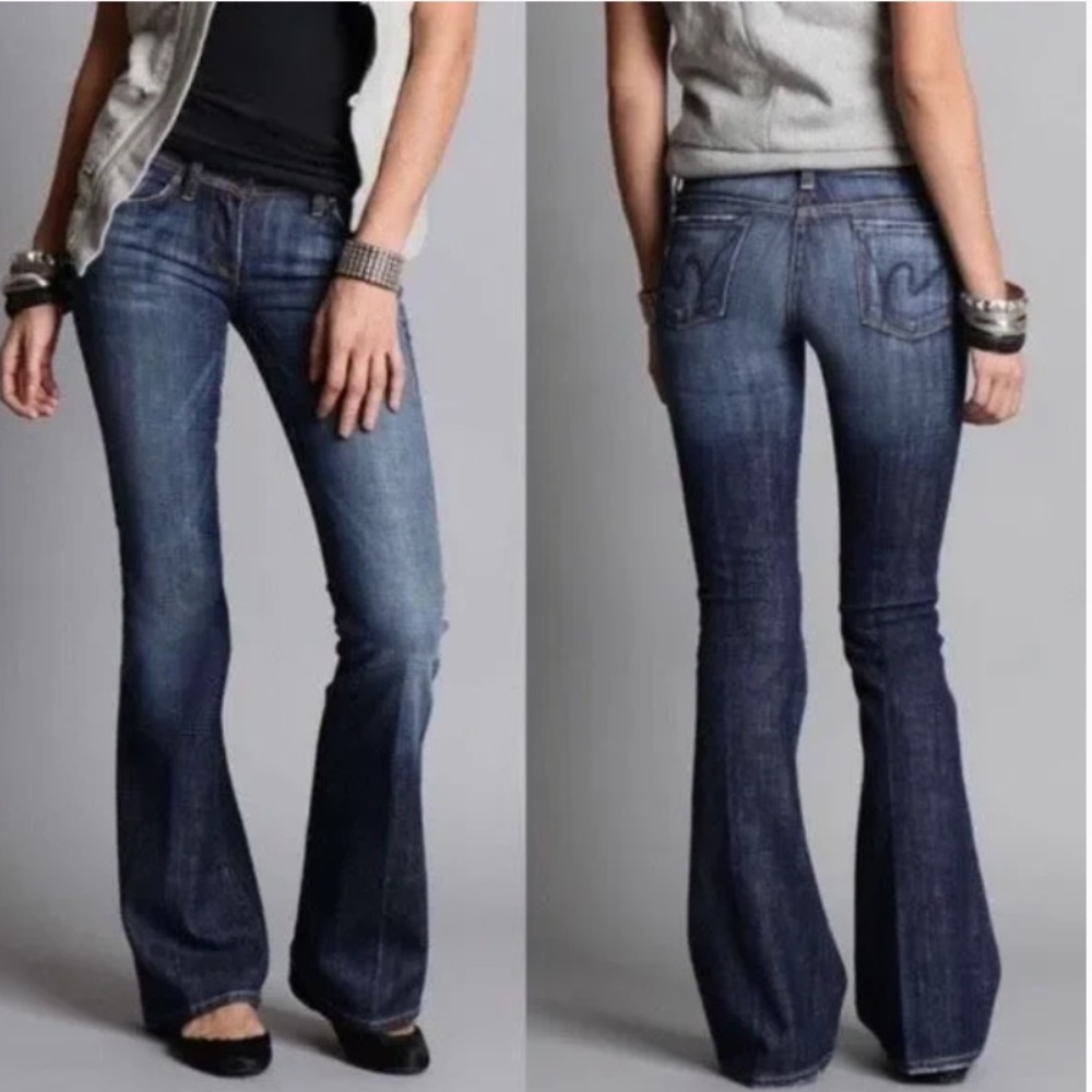 Citizens of Humanity Ingrid #002 Low Waist Flair y2k